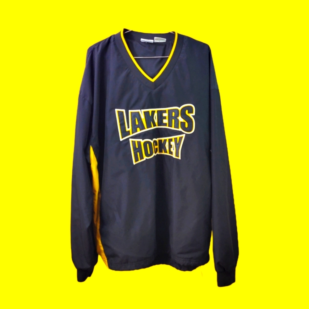 Adult Pullover Windbreaker/Warmup - Lakers Hockey